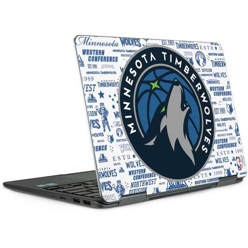NBA Minnesota Timberwolves Historic Blast Notebook 9 Pro 13in (2017) Skin